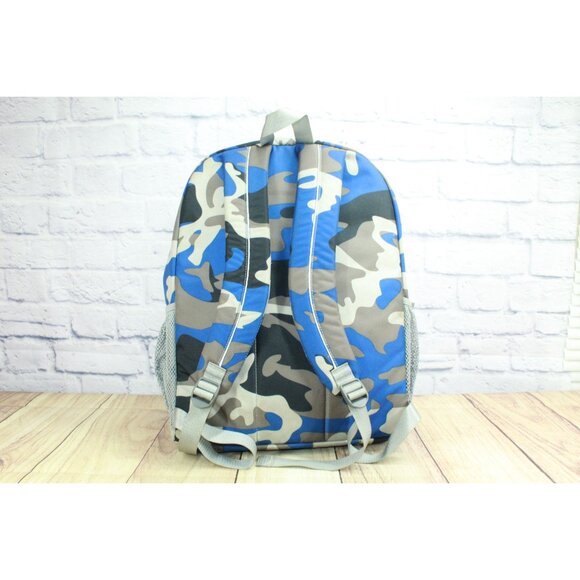 LL Bean Big Kids Deluxe Book Pack 37L School Backpack Camo Print - Picture 3 of 13